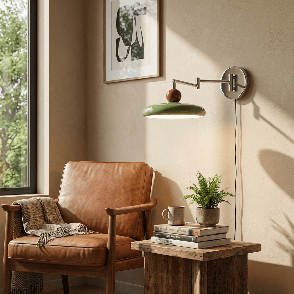 Soft Glow Plug in Wall Sconce