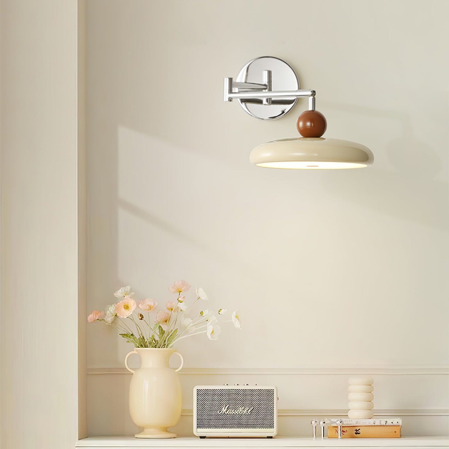 Soft Glow Plug in Wall Sconce