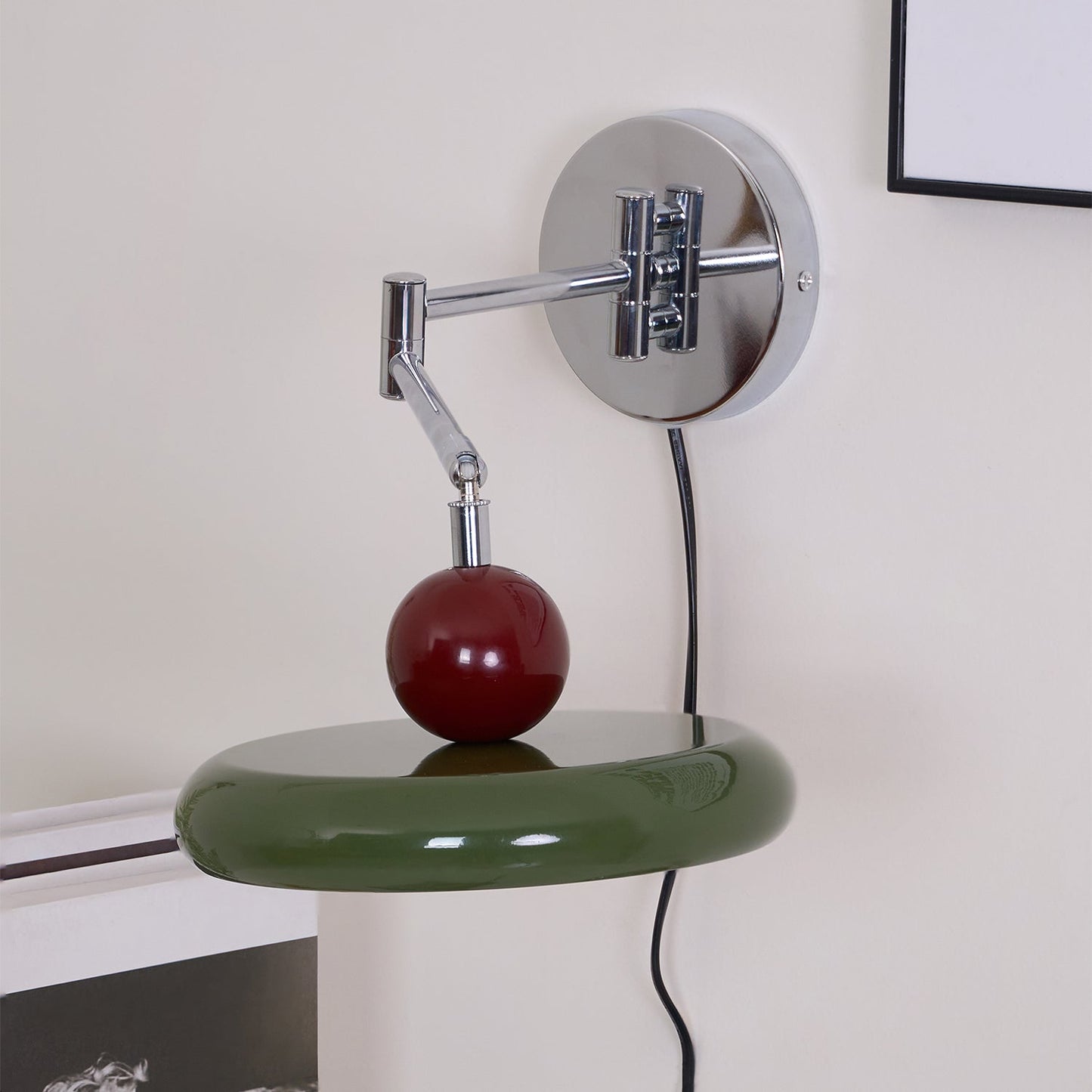 Soft Glow Plug in Wall Sconce