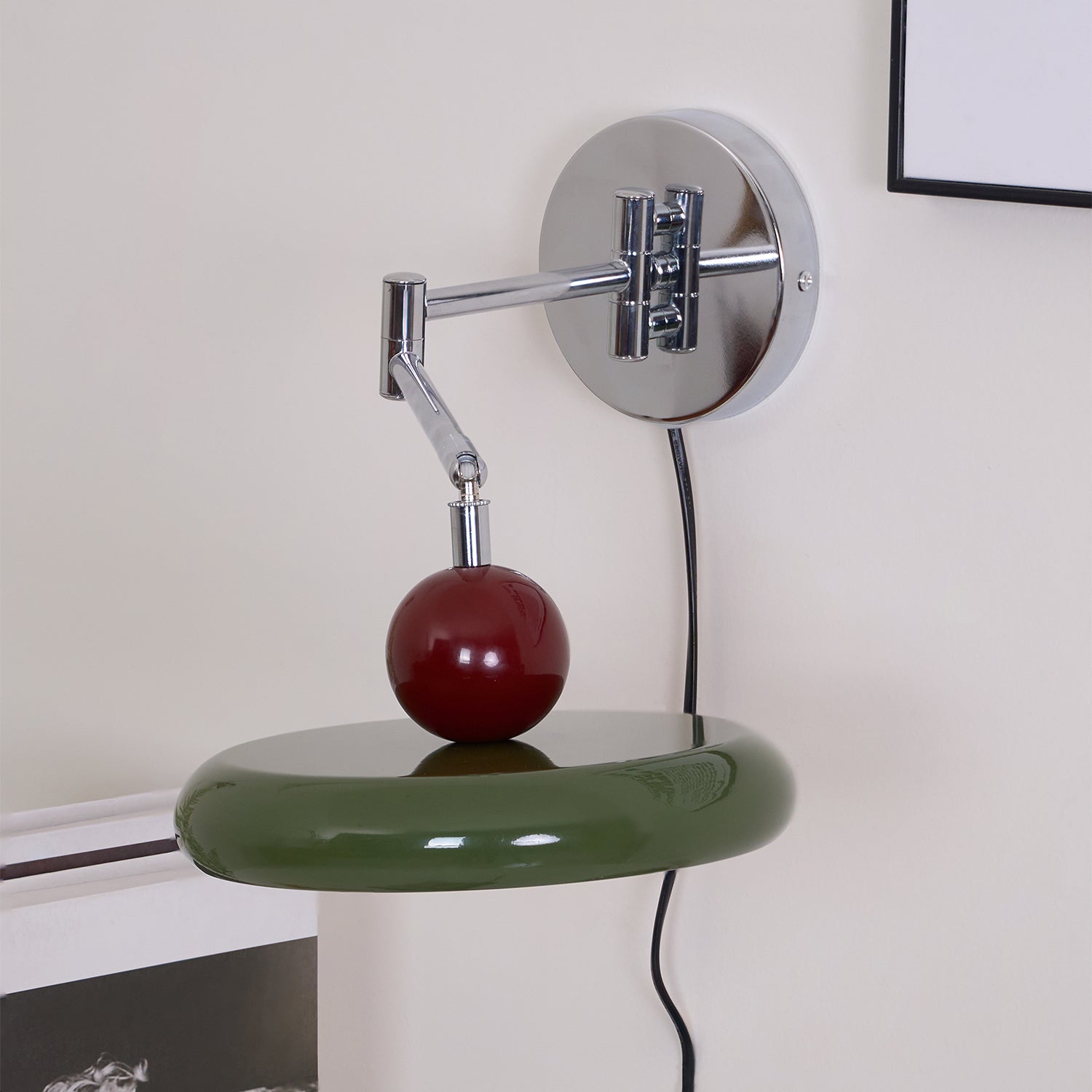Soft Glow Plug in Wall Sconce