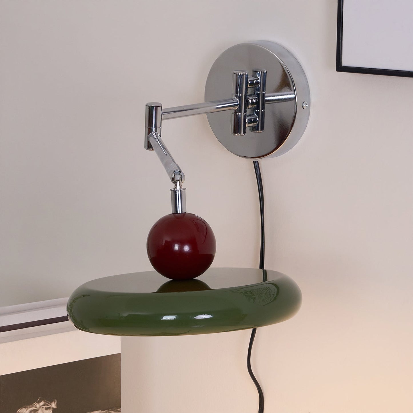 Soft Glow Plug in Wall Sconce