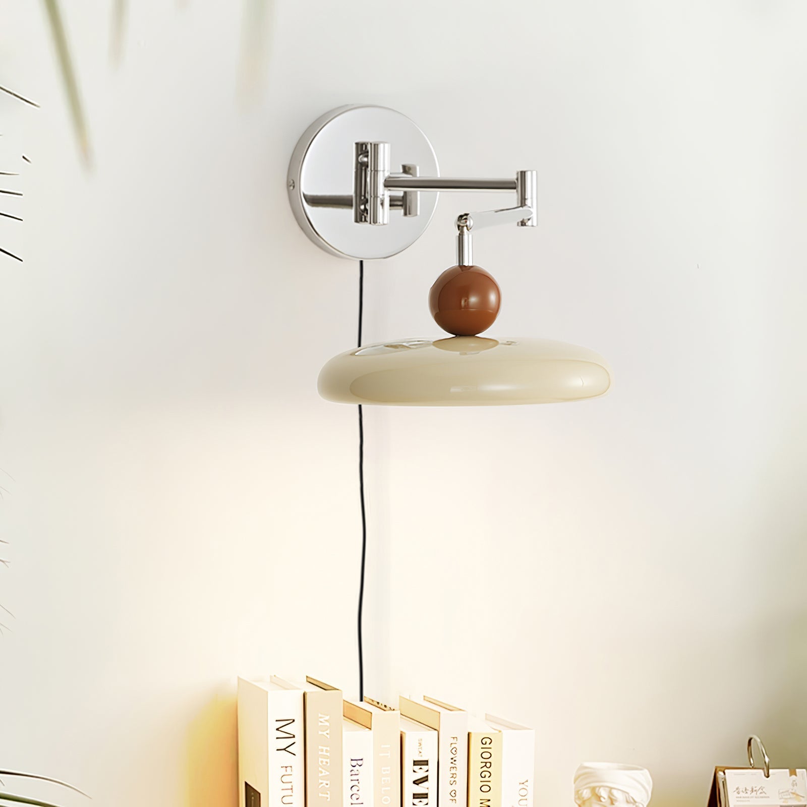 Soft Glow Plug in Wall Sconce