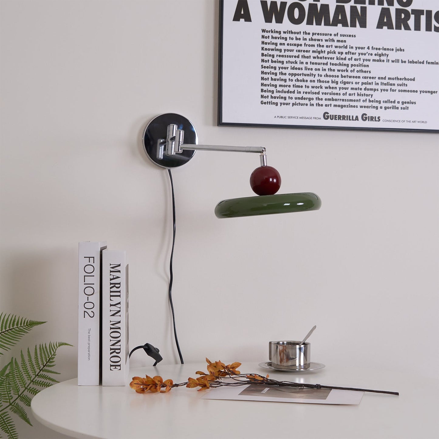 Soft Glow Plug in Wall Sconce