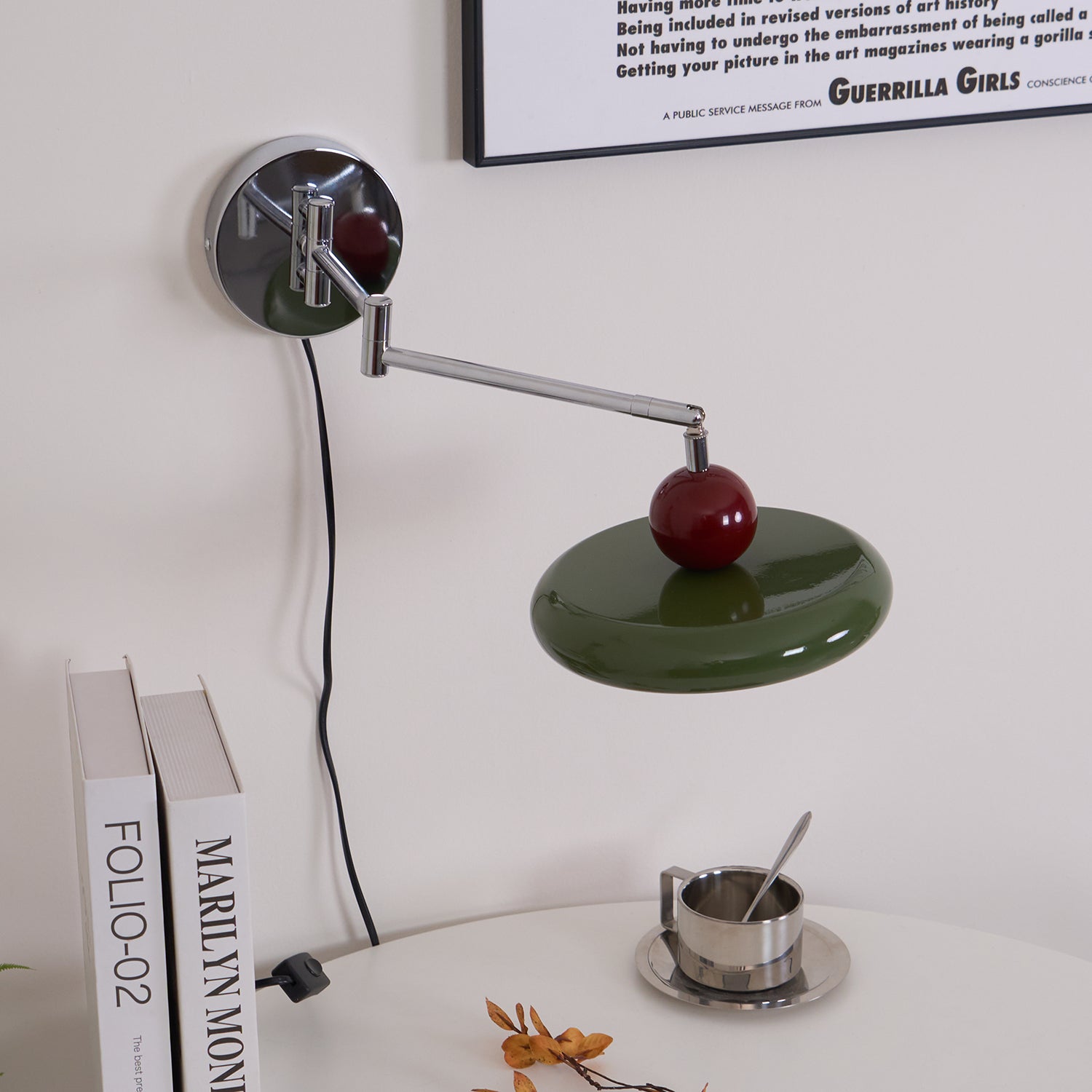 Soft Glow Plug in Wall Sconce