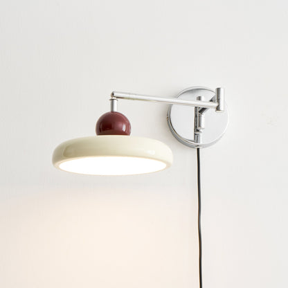 Soft Glow Plug in Wall Sconce