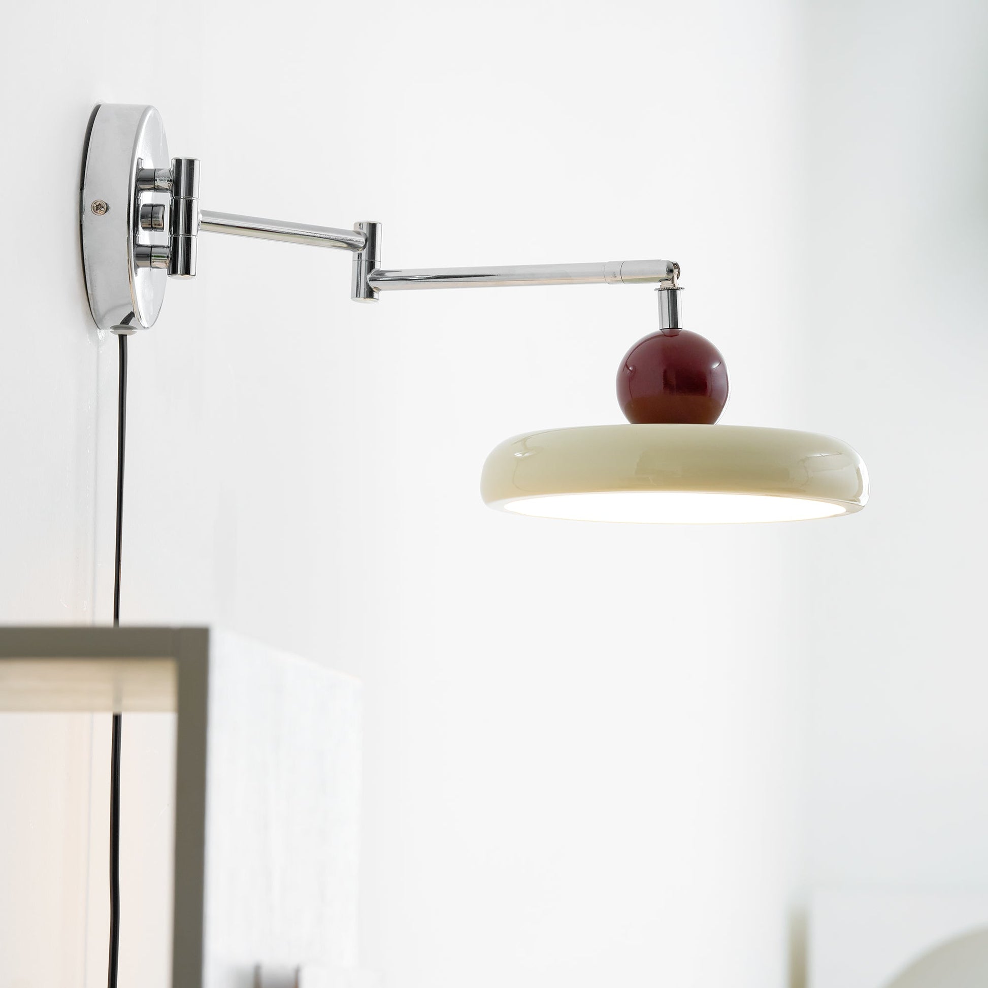 Soft Glow Plug in Wall Sconce
