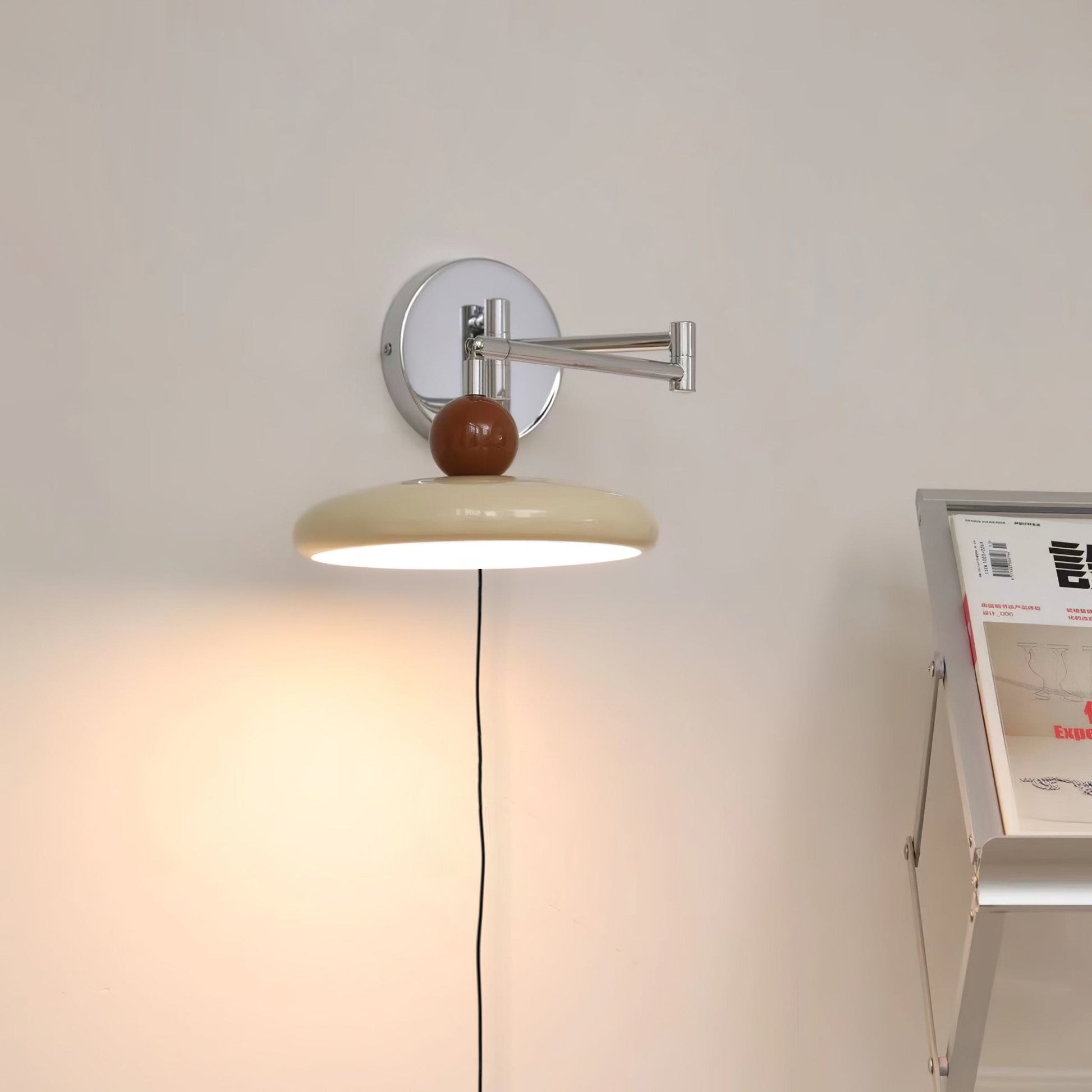 Soft Glow Plug in Wall Sconce