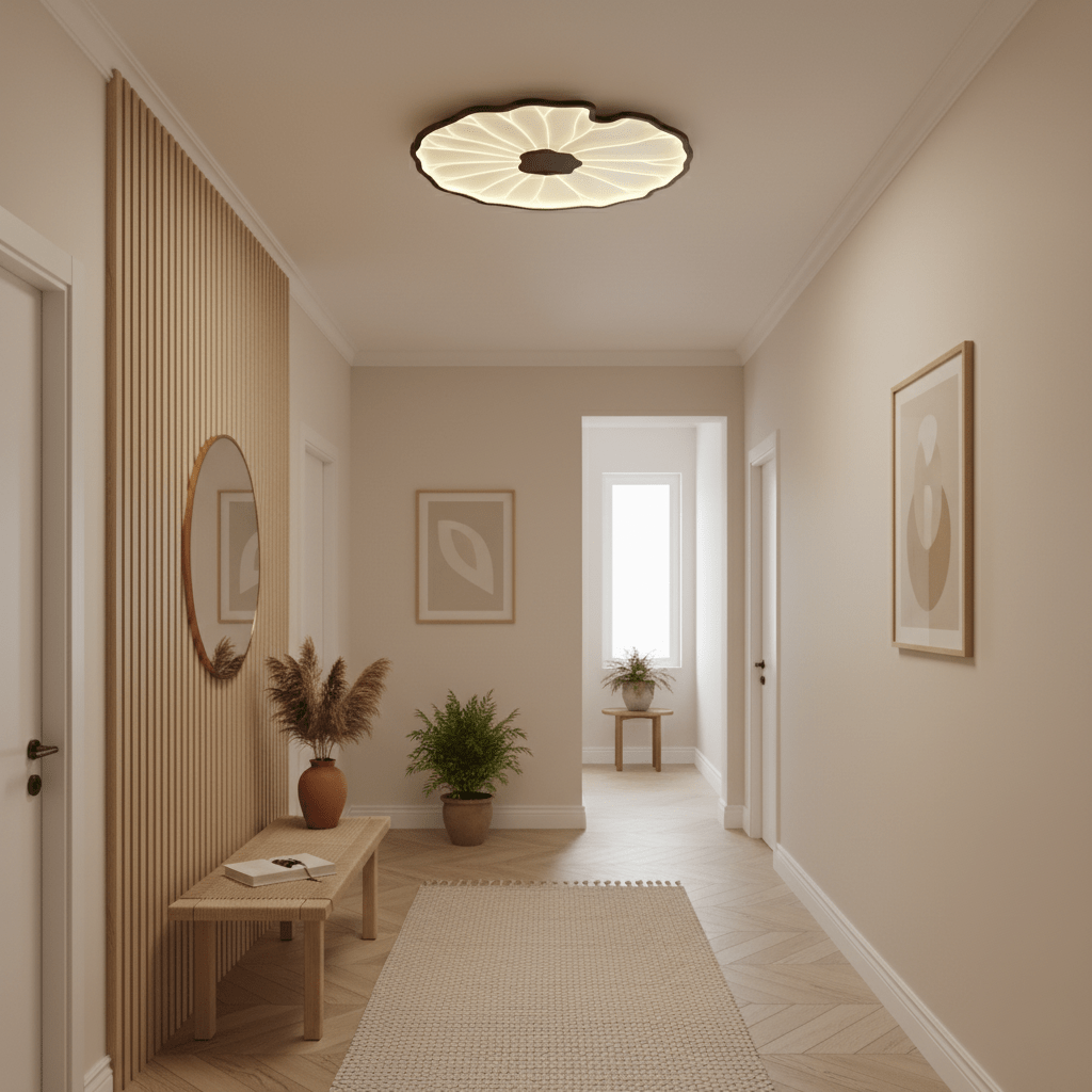 Organic Curve Ceiling Light