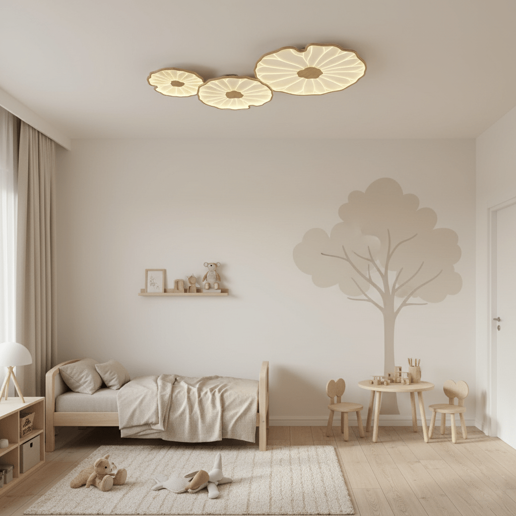 Organic Curve Ceiling Light