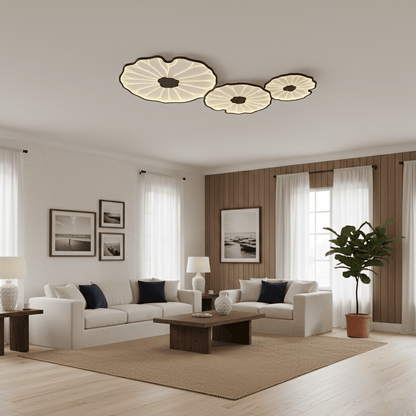 Organic Curve Ceiling Light