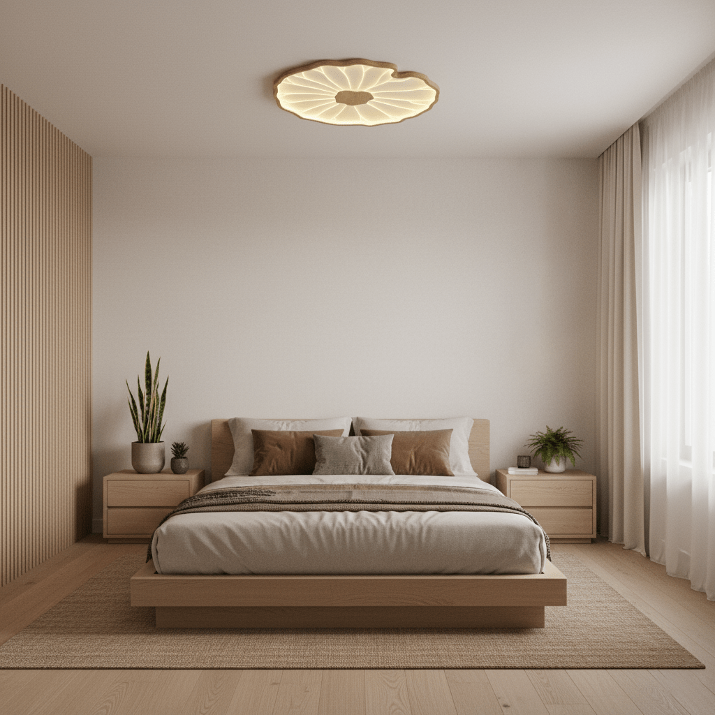 Organic Curve Ceiling Light