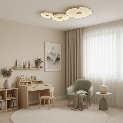 Organic Curve Ceiling Light