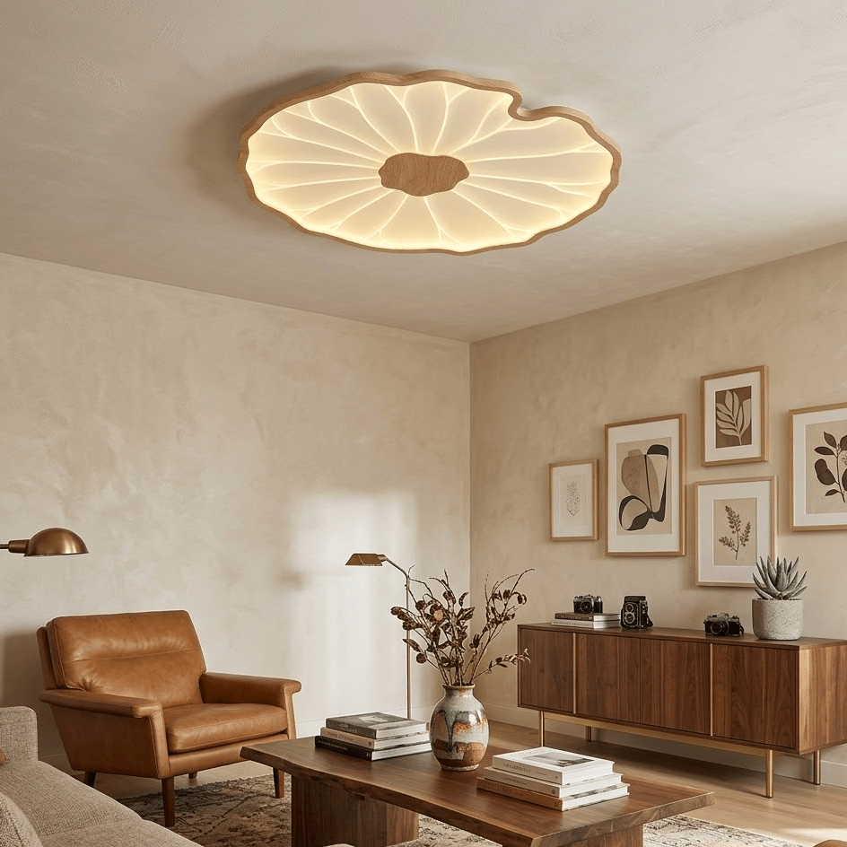 Organic Curve Ceiling Light