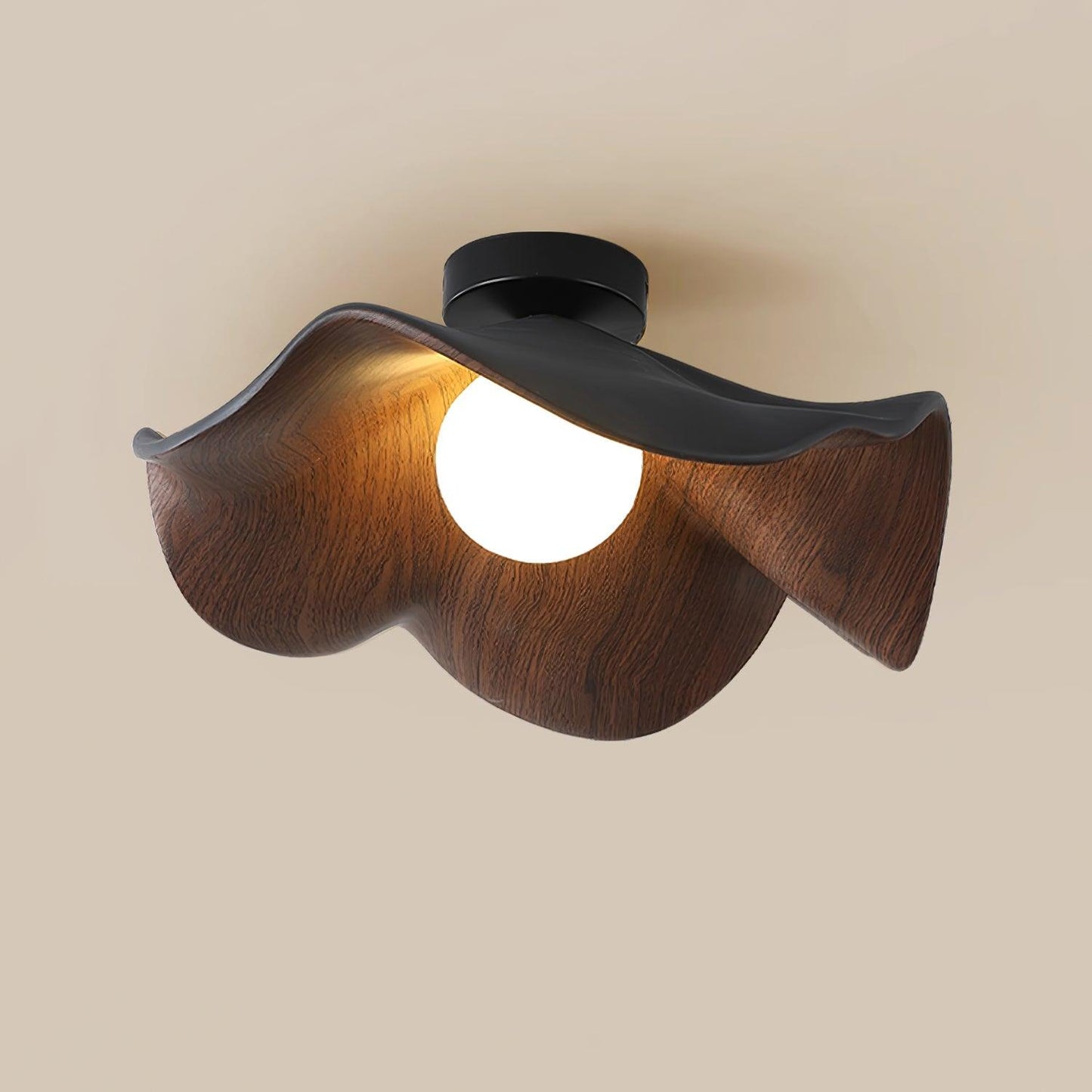 Petal Curve Ceiling Light