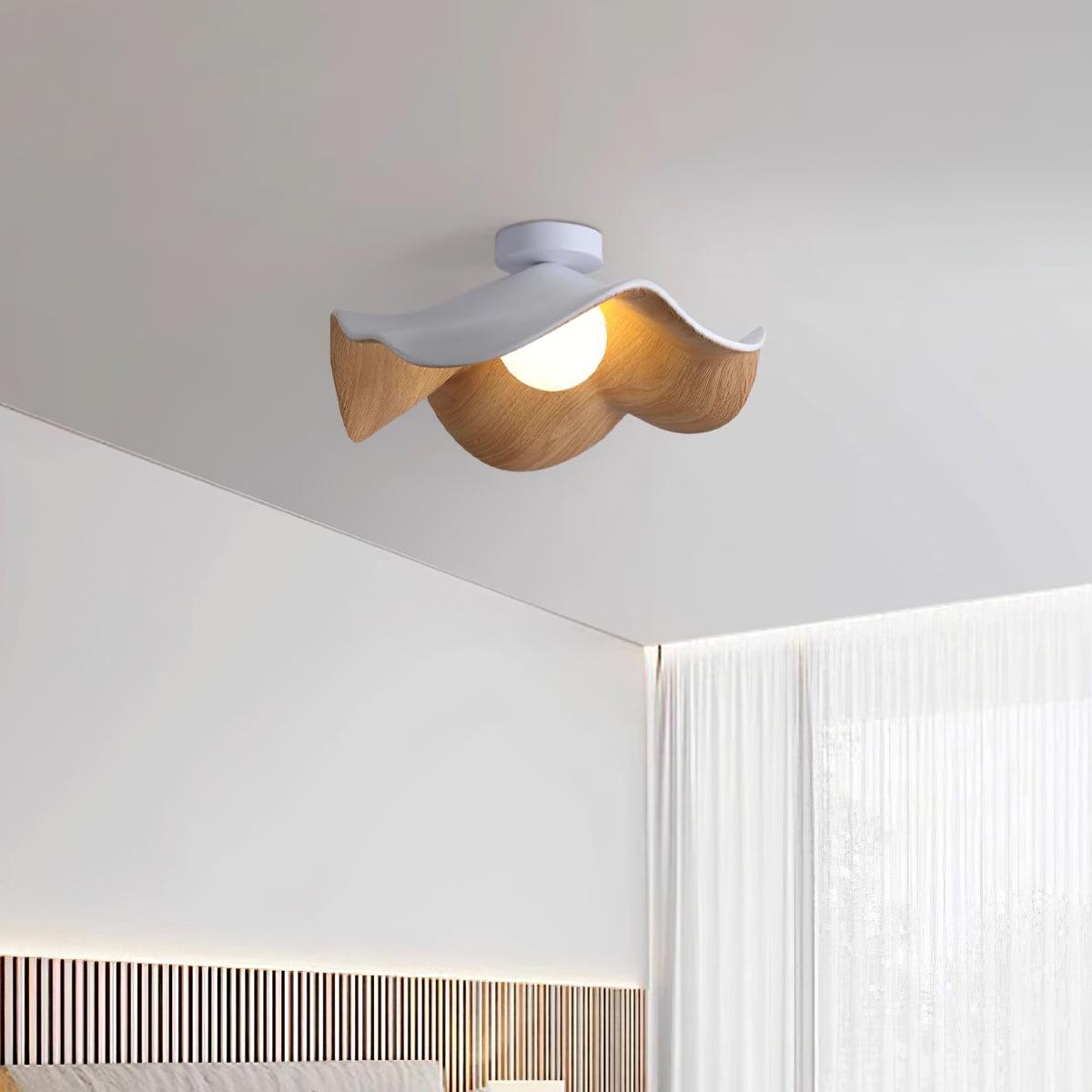 Petal Curve Ceiling Light