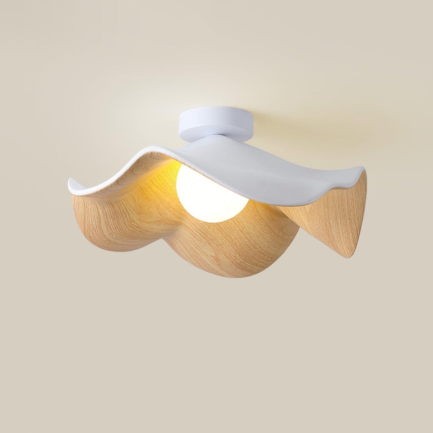 Petal Curve Ceiling Light