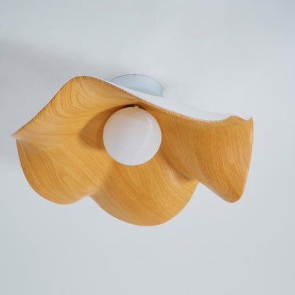 Petal Curve Ceiling Light