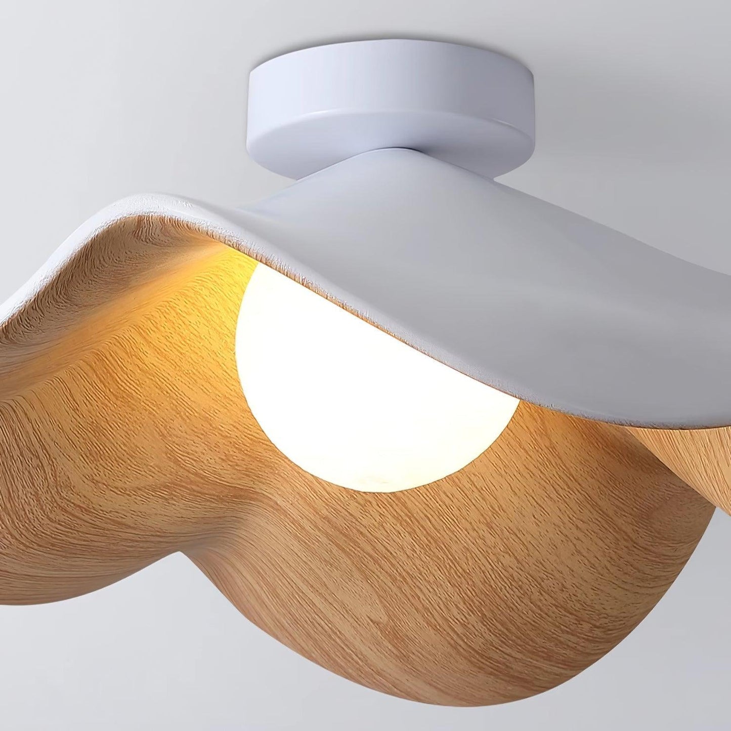 Petal Curve Ceiling Light
