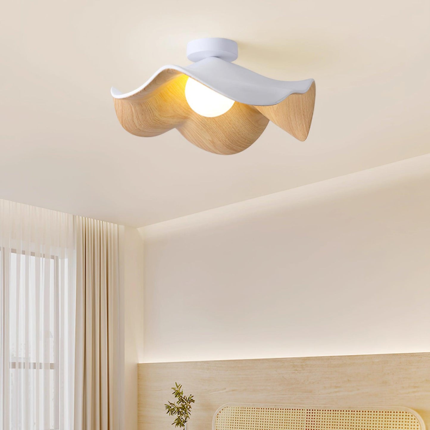 Petal Curve Ceiling Light