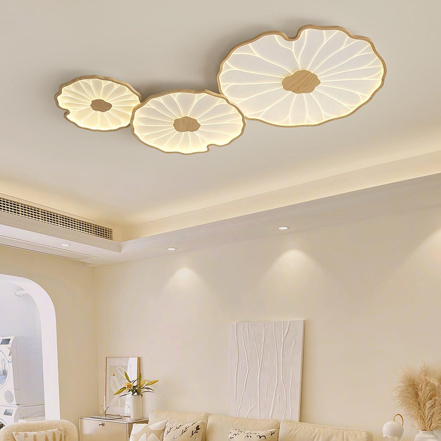 Organic Curve Ceiling Light