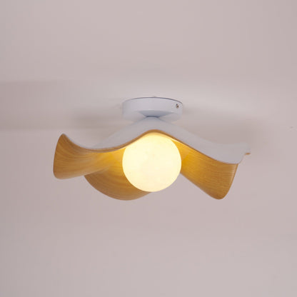 Petal Curve Ceiling Light