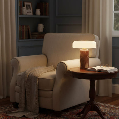 Moonstone Marble Table Lamp