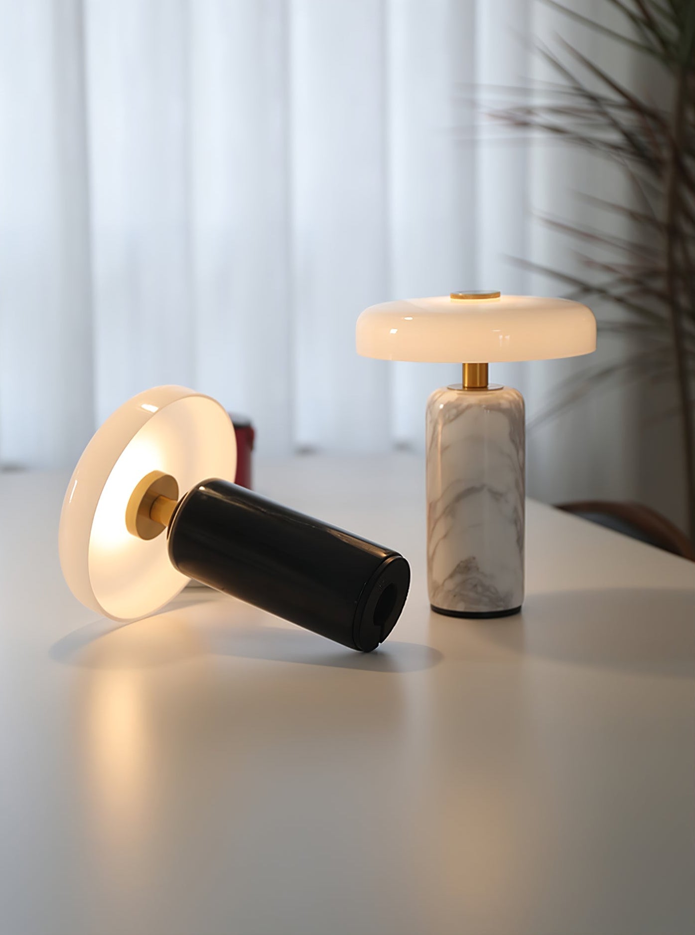 Moonstone Marble Table Lamp