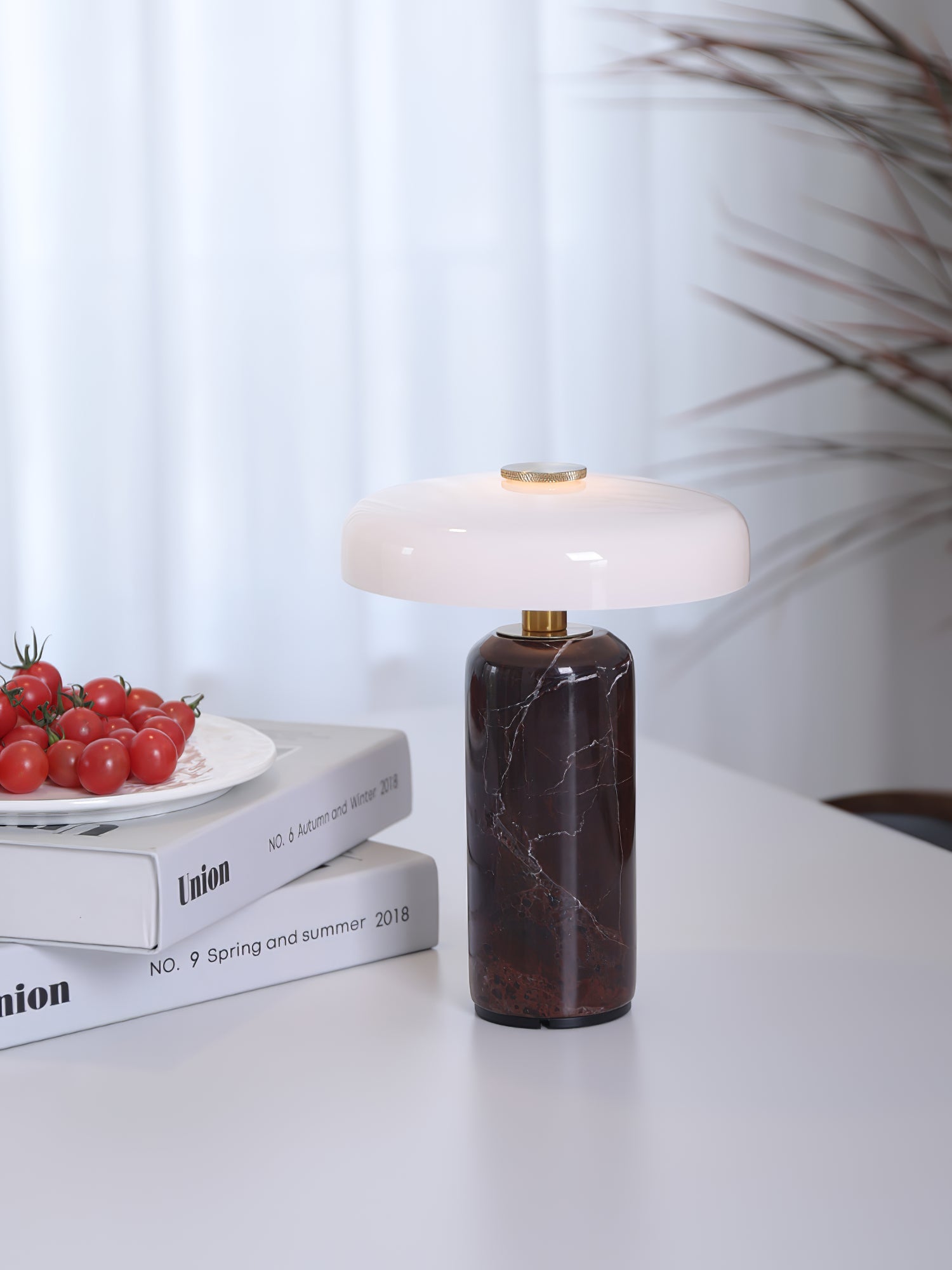 Moonstone Marble Table Lamp