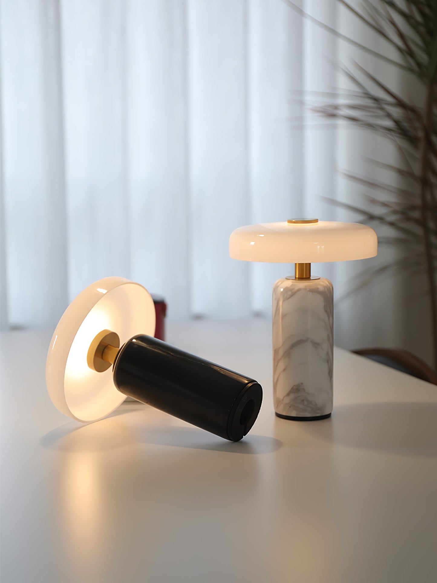 Moonstone Marble Table Lamp