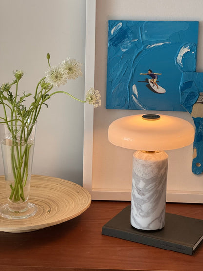 Moonstone Marble Table Lamp