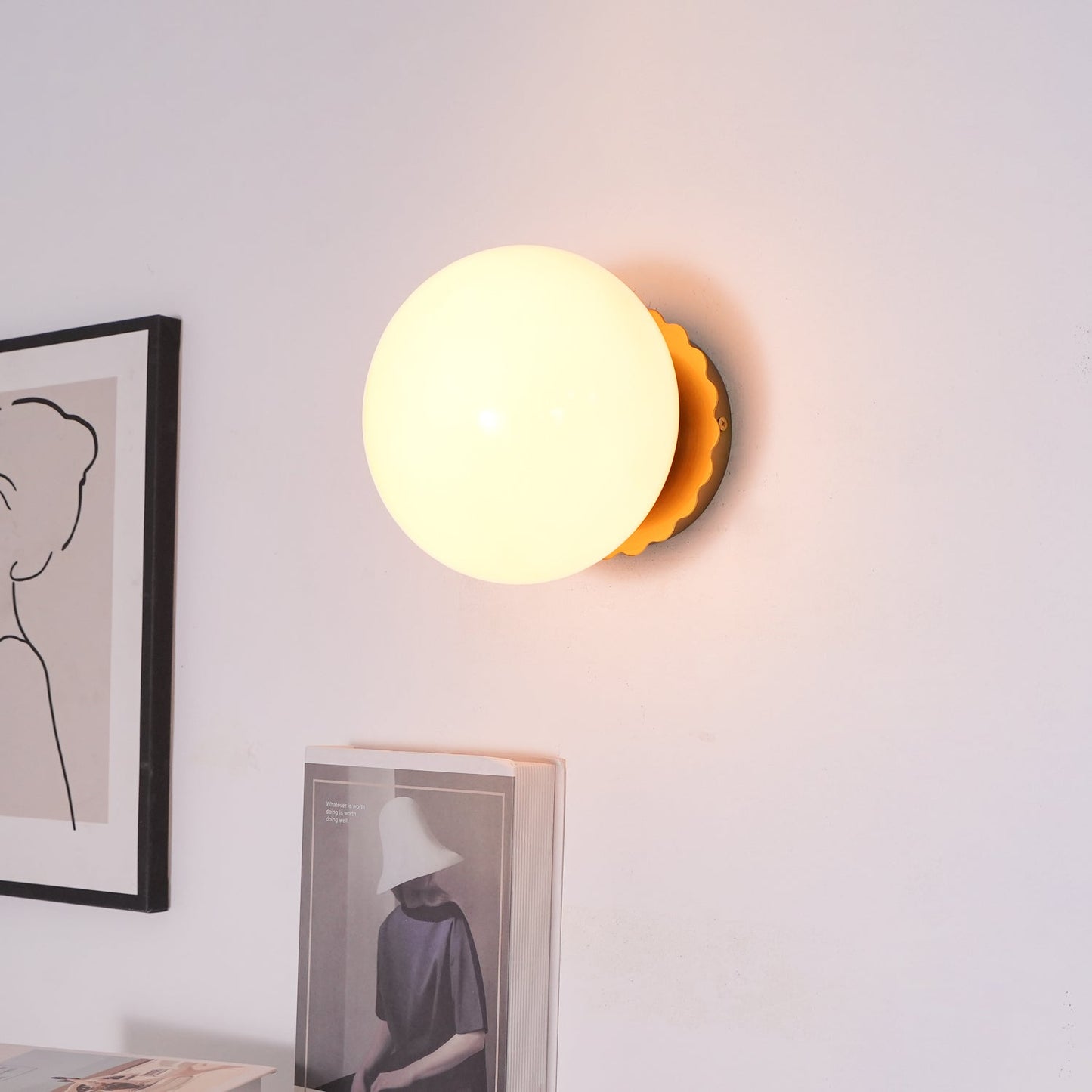 Cloud Shade Wall Sconce