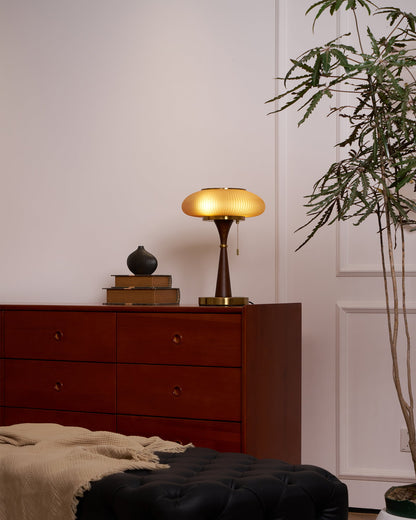 Mushroom Shade Table Lamp