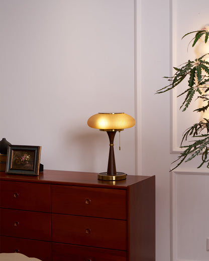 Mushroom Shade Table Lamp