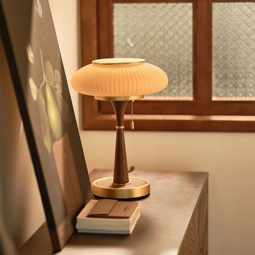 Mushroom Shade Table Lamp