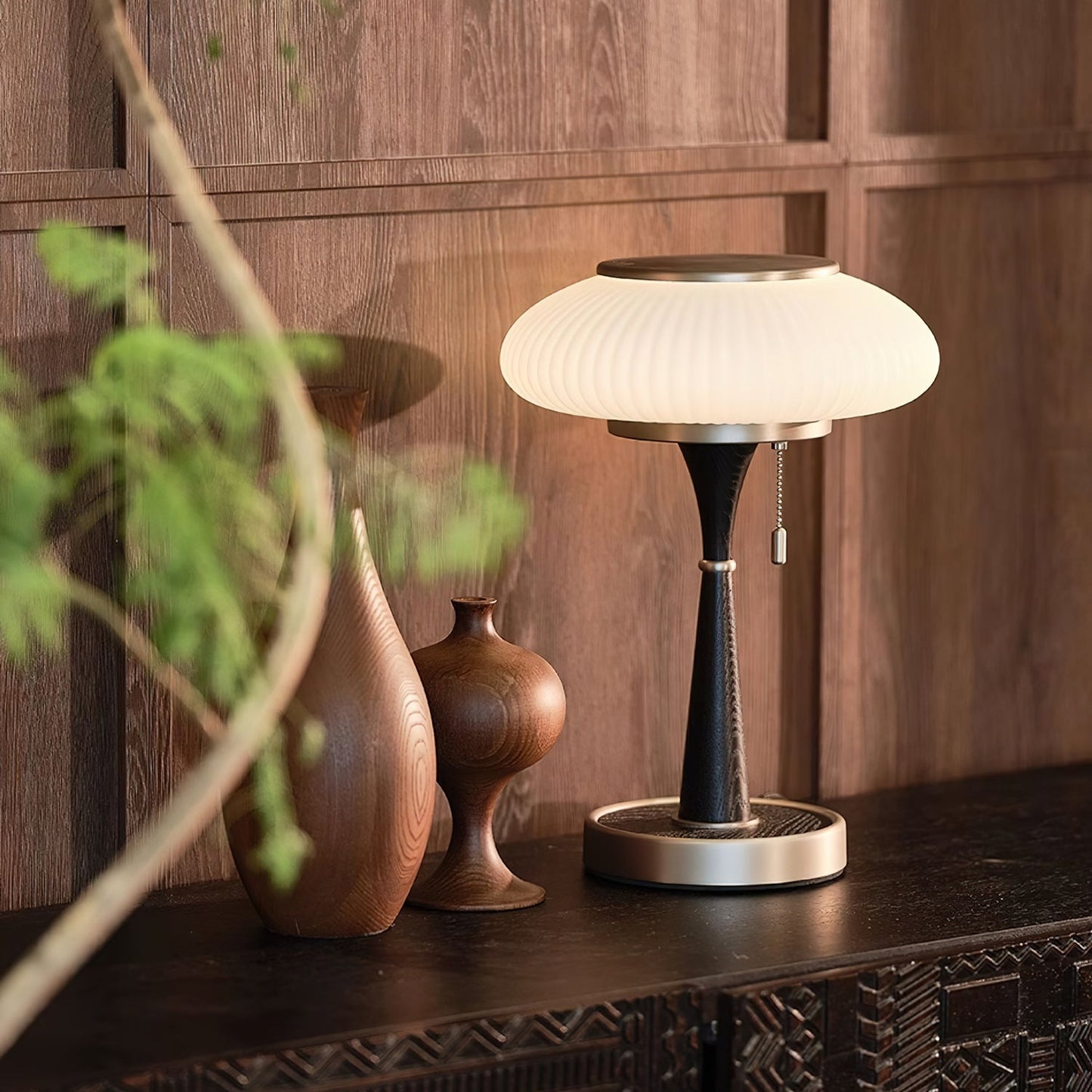 Mushroom Shade Table Lamp
