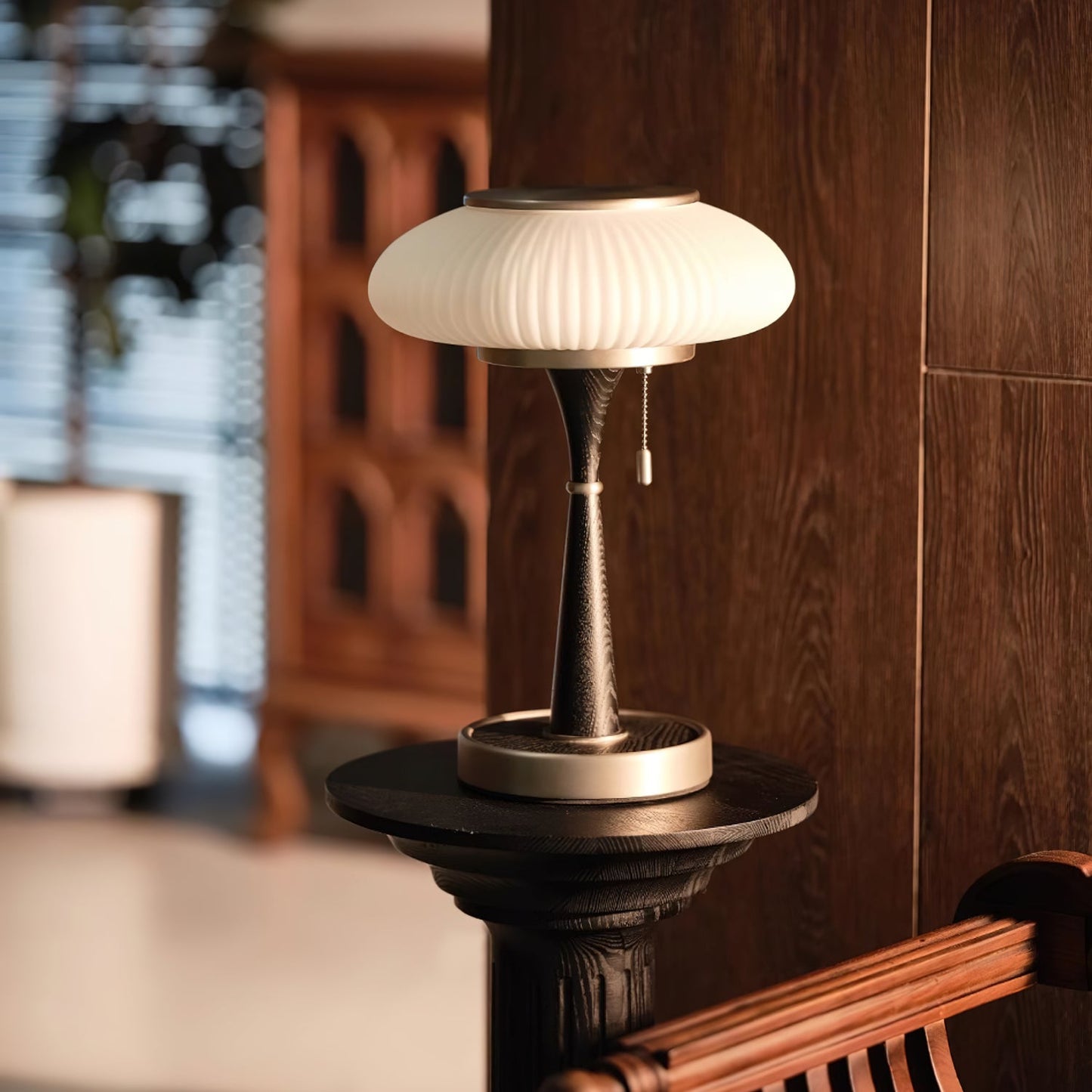 Mushroom Shade Table Lamp
