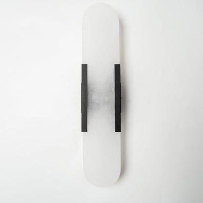 Elongated Alabaster Wall Sconce
