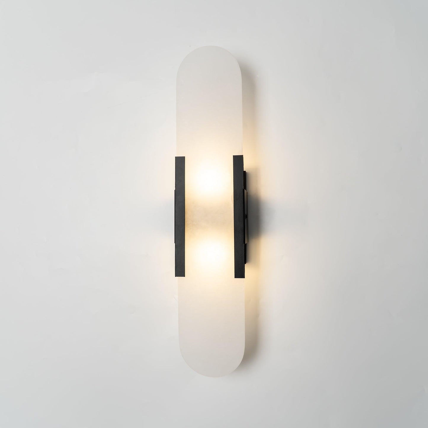 Elongated Alabaster Wall Sconce