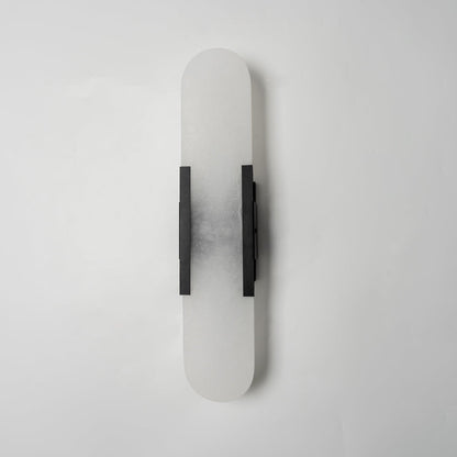 Elongated Alabaster Wall Sconce