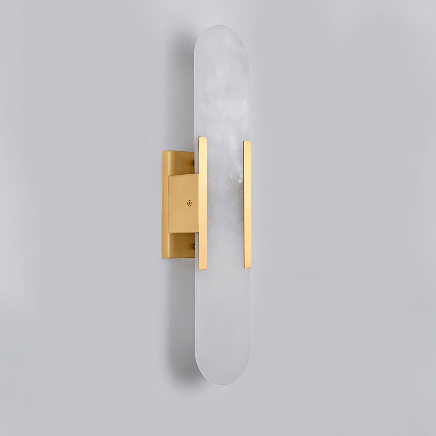 Elongated Alabaster Wall Sconce