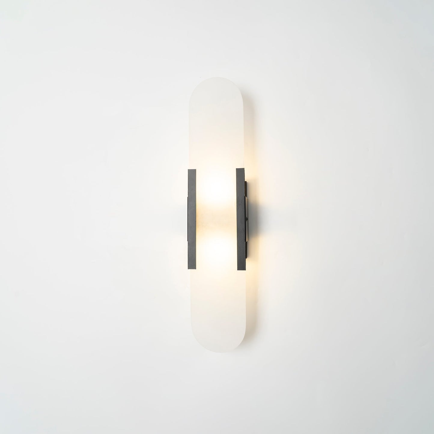 Elongated Alabaster Wall Sconce