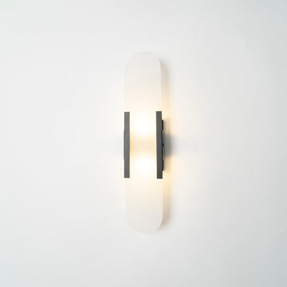 Elongated Alabaster Wall Sconce