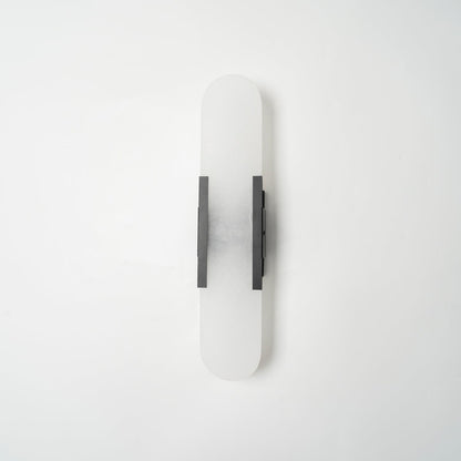 Elongated Alabaster Wall Sconce