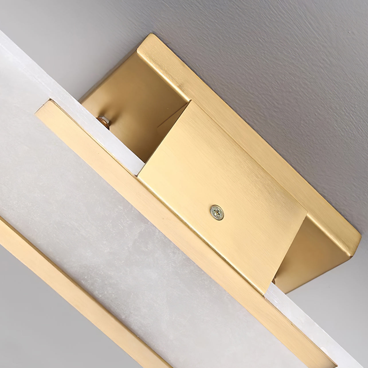 Elongated Alabaster Wall Sconce