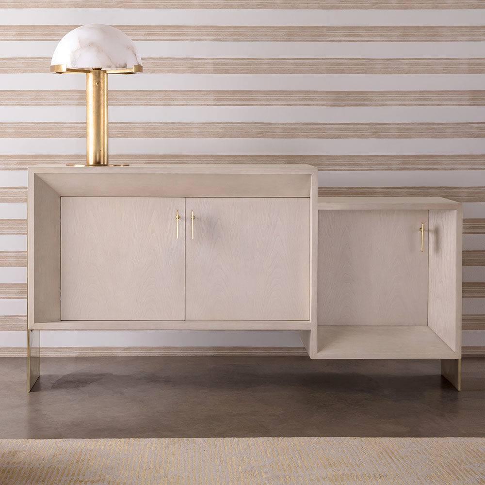 Alabaster Column Table Lamp