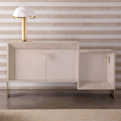 Alabaster Column Table Lamp