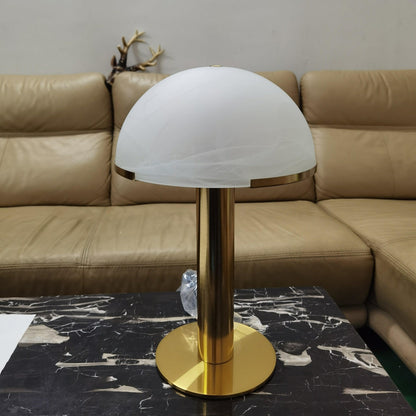 Alabaster Column Table Lamp
