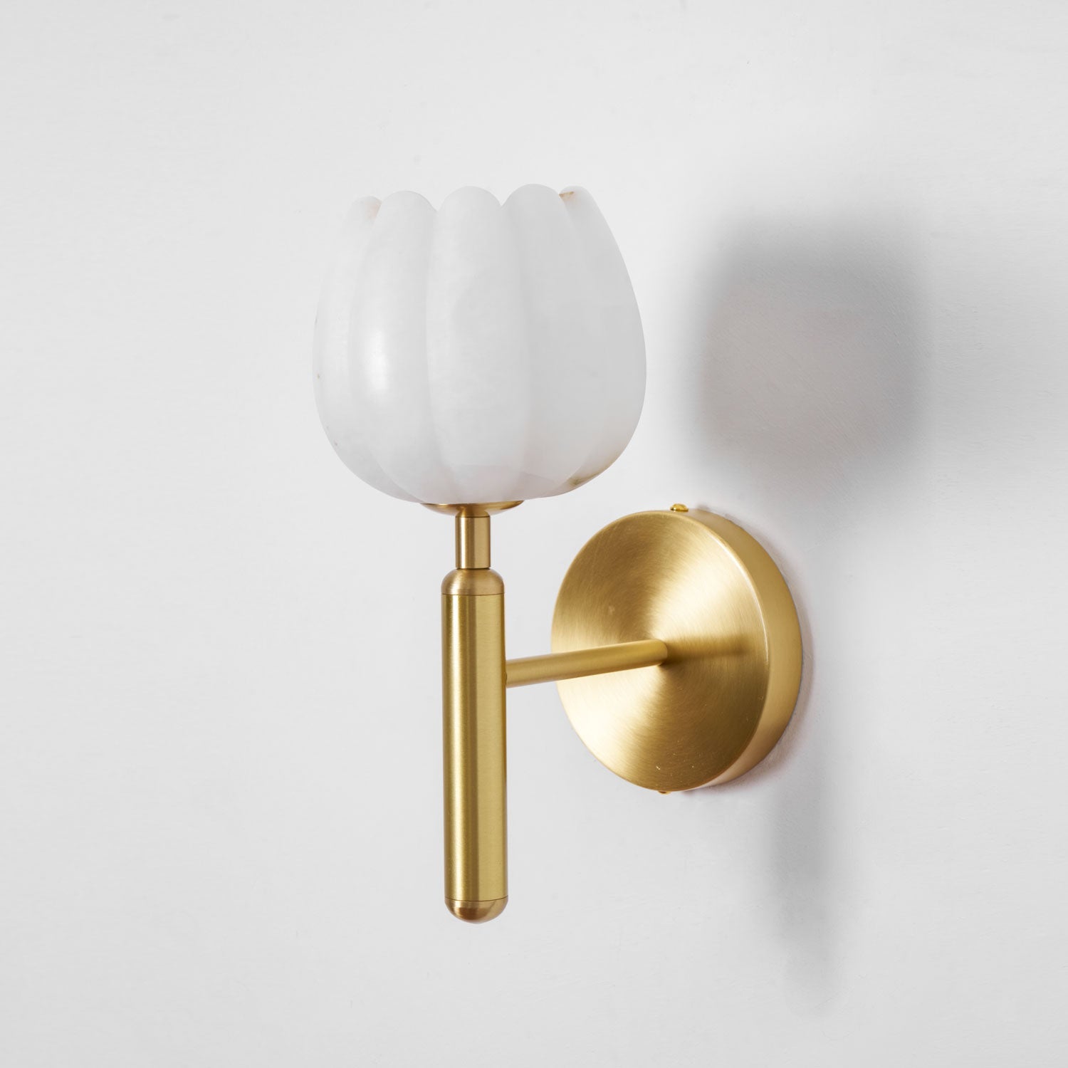 Alabaster Veil Wall Sconce