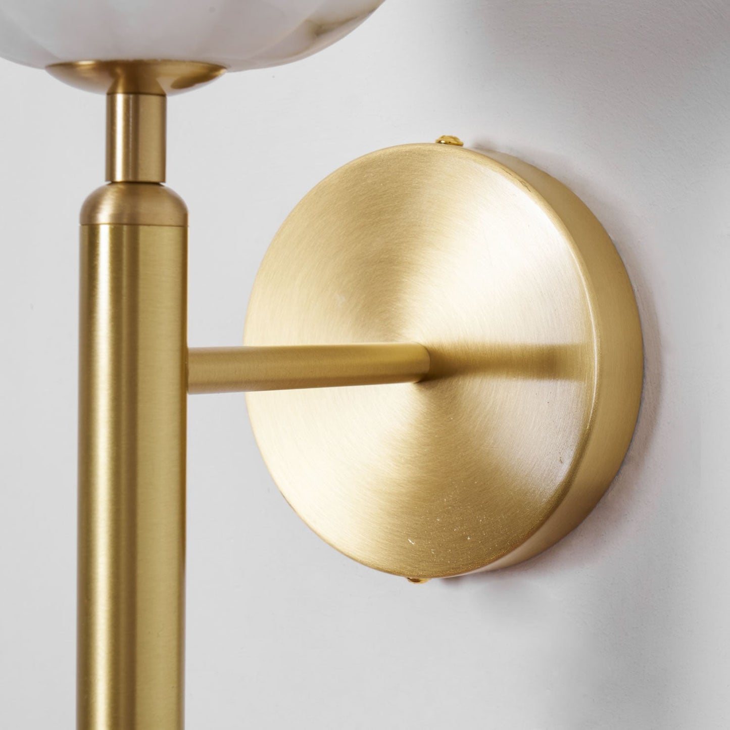 Alabaster Flower Wall Sconce
