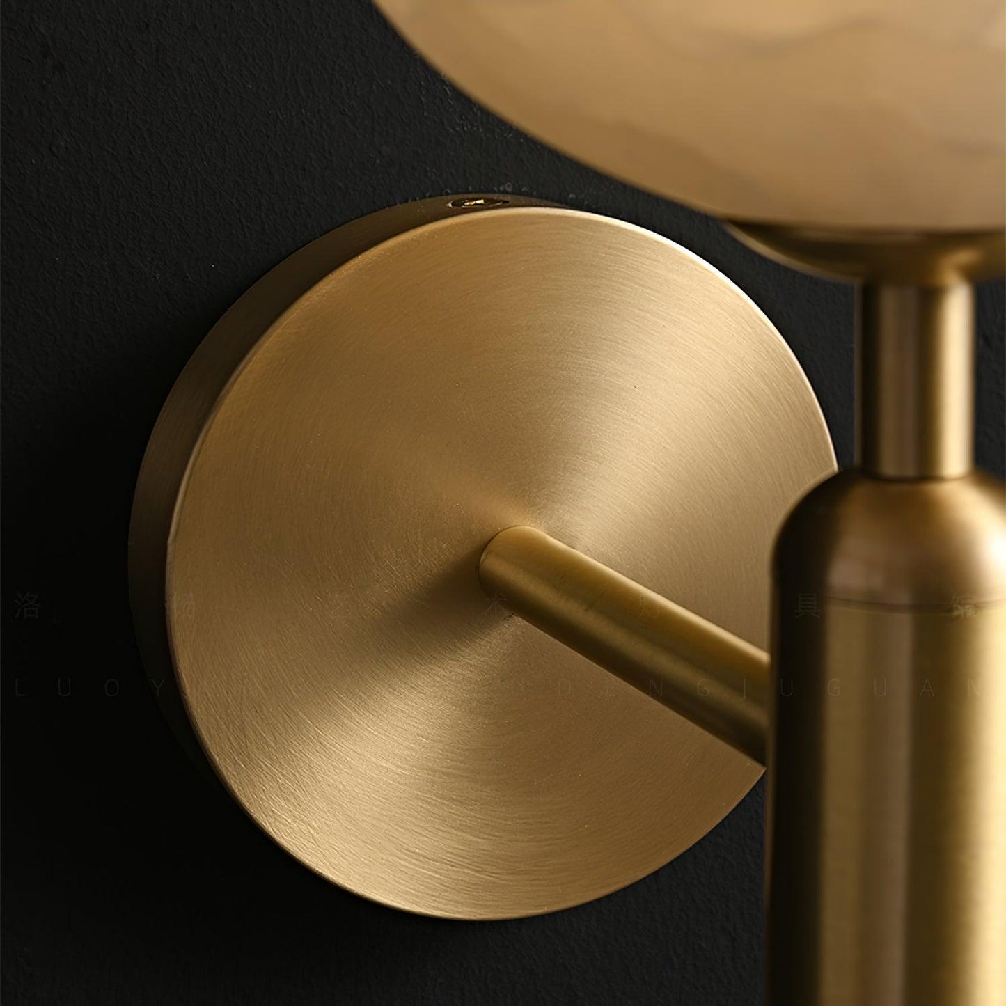 Alabaster Flower Wall Sconce
